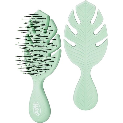 Wet Brush Go Green Mini kefa na vlasy Green