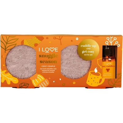 I Love Snuggle Season Cosy Couple подаръчен комплект за спокоен сън