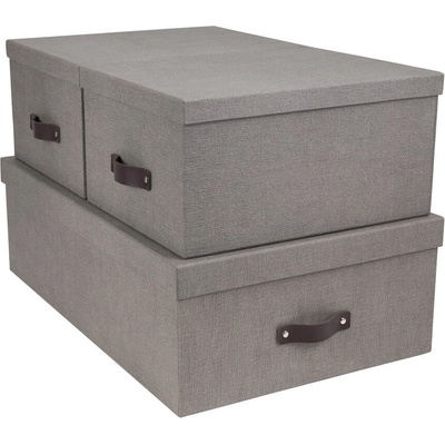 Bigso Кутии за съхранение с капак в комплект от 3 Inge - Bigso Box of Sweden (8113C6449L01-99)