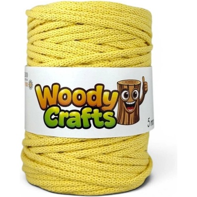 Woody Crafts Woody 5 mm – Žlutá (100m)