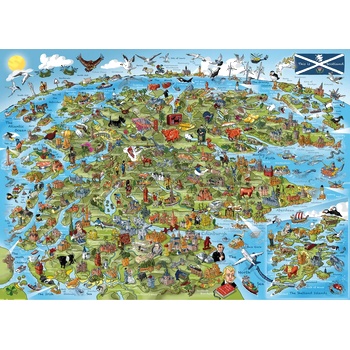 Gibsons - Puzzle This Is Scotland - 1 000 piese