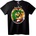 NOONEBRAND Тениска Дракон Байкер Санта - 2XL, Black