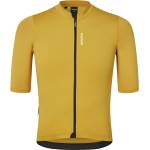 GripGrab Мъжка фланелка с къс ръкав за колоездене GripGrab Ride Short Sleeve Jersey Cycling jersey - Mustard Yellow - размер XL (056-3439-0314)