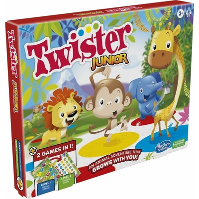 HASBRO - TWISTER Junior spoločenská hra CZ/SK verzia
