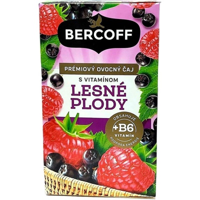 Bercoff Prémiový ovocný čaj LESNÍ PLODY 16 x 2 g
