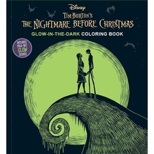 Disney: Tim Burton's the Nightmare Before Christmas Glow-In-The-Dark Coloring Book Editors of Thunder Bay PressPaperback