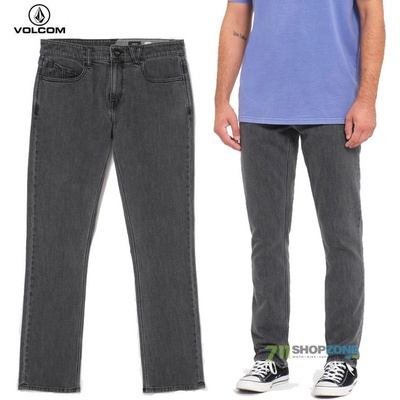 Volcom džínsy Vorta Denim neutral grey
