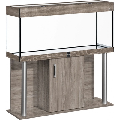 Diversa Comfort LED akvarijní set rovný hliník lanýžová 240 l