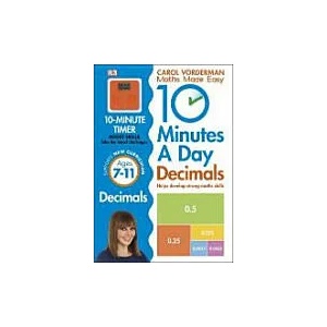 10 Minutes A Day Decimals, Ages 7-11 (Key Stage 2) | Carol Vorderman (ISBN: 9780241182338)