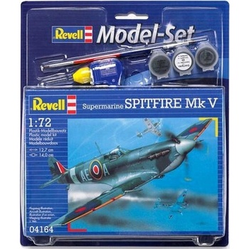 Revell Model Set plane 64164 Spitfire Mk. V 1:72