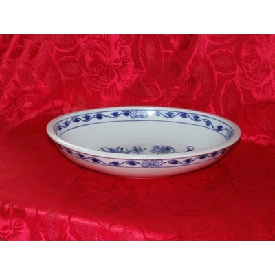 český porcelán Dubí mísa zapékací oválná cibulák 32,5cm
