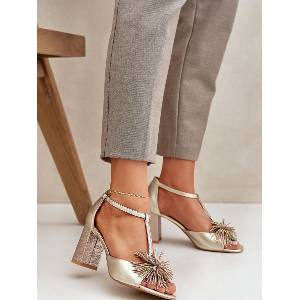 Step in style Дамски сандали с ток модел 212584 Step in style