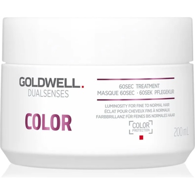 Goldwell Dualsenses Color регенерираща маска за нормална към фина боядисана коса 200ml