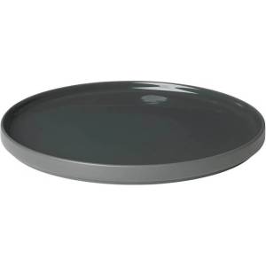blomus 27 см сиво зелена основна чиния blomus от серия pilar
