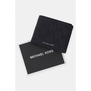 Michael Kors комплект портфейл и калъф за карти мъжки от кожа (39S6LHDF2L)