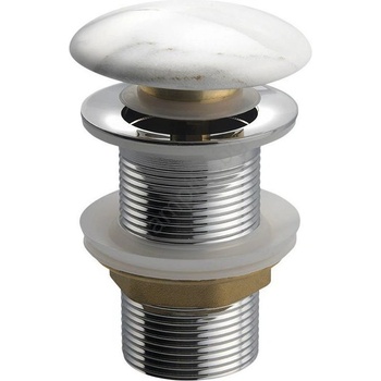 Sapho - Click-Clack тапа за мивка DALMA Ø 6, 7 см, Carrara (SH0421)