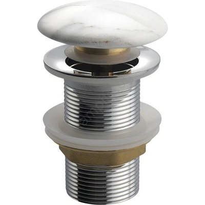 Sapho - Click-Clack тапа за мивка DALMA Ø 6, 7 см, Carrara (SH0421)