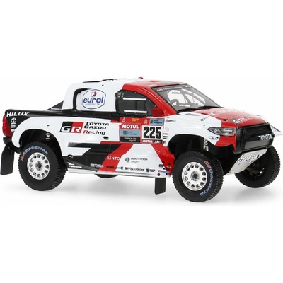 Toyota GR DKR Hilux T1+ Rally Dakar 2022 225 Lategan Cummings IXO 1:43
