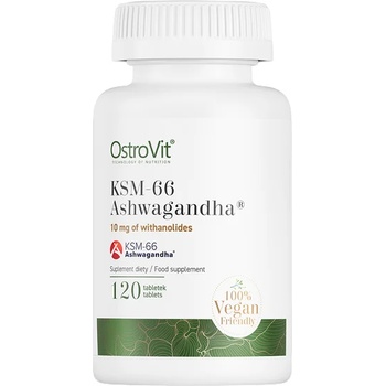 OstroVit KSM-66 Ashwagandha, 120 таблетки, OstroVit