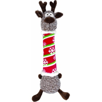 Kong Dog Holiday Shakers Luvs Reindeer s pískatkom polyester M