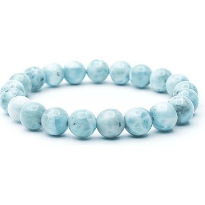 Milujeme Kameny Larimar náramek kulička NK129
