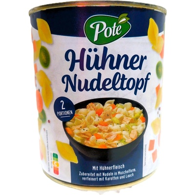 Poté kuřecí polévka 0,8 kg