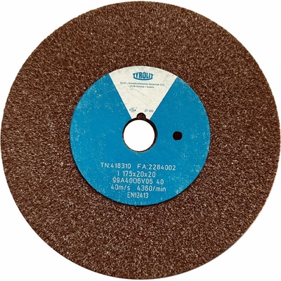 Tyrolit 99A40O6V40 Brúsny kotúč 175 x 20 x 20 mm 40 T418310
