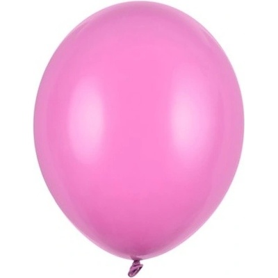 PartyDeco BALÓNKY latexové pastelové fuchsiové 12 cm