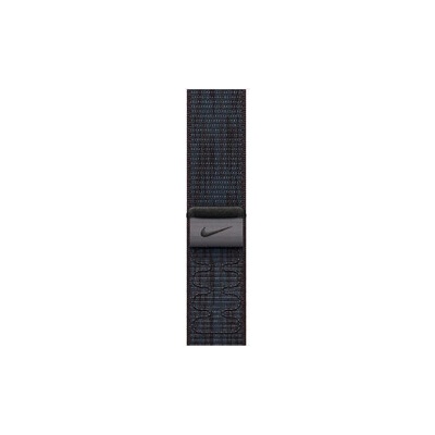 Apple Watch 46mm Nike Sport Loop: Black/Blue Nike Sport Loop (myjd3zm/a)