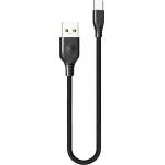 Xmart USB Type-C кабел Xmart Warrior Series, 1м, Черен (6591)
