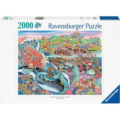 Ravensburger Пъзел Ravensburger от 2000 части - Морска приказка (7012001484)