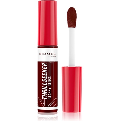 Rimmel Thrill Seeker Glassy Gloss блясък за устни за по-голям обем цвят 750 Frosted Berry 10ml