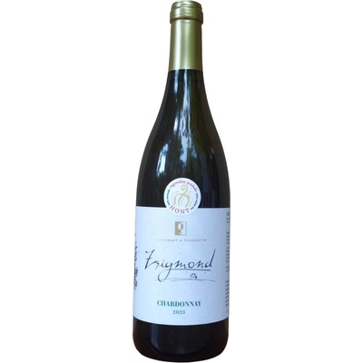 Vinárstvo Zsigmond Chardonnay polosladké biele 2023 12% 0,75 l (čistá fľaša)