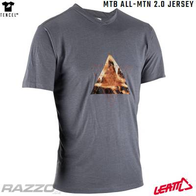 Leatt MTB All-Mtn 2.0 Jersey Titanium 2023