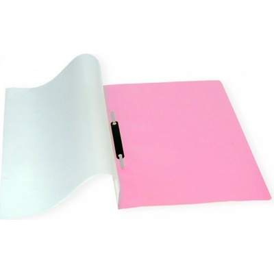 Karton P+P Rychlovazač A4 PP růžová standard