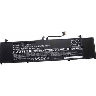 VHBW Батерия за Asus ZenBook BX533 / RX533 / UX533, C41N1814, 4700 mAh (888202022)