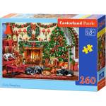 Castorland Пъзел Castorland от 260 части - Уют край камината - ozone