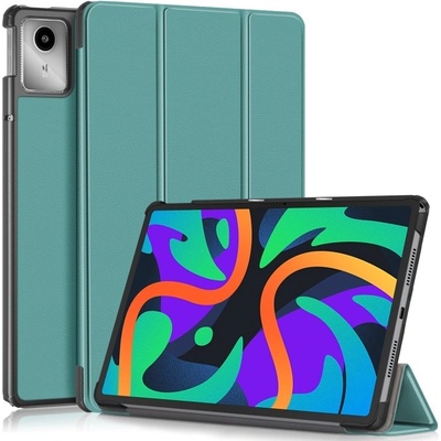 Vsetkonamobil 68741 LEATHER Zaklápací kryt pre Lenovo Tab M11 / K11 zelený
