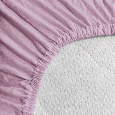 Top textil Prostěradlo Jersey Standard světle fialové 180x200