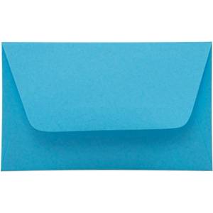 KASKAD Цветни пликове за визитни картички KASKAD 70x105mm 77 water blue 50 броя 00177 (00177)