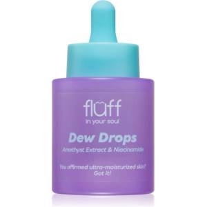 Fluff Dew Drops хидратиращ серум с ниацинамид Amethyst Extract 30ml