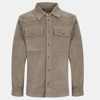 Jack Wills JW Cord Shirt Sn54 - Silver Sage