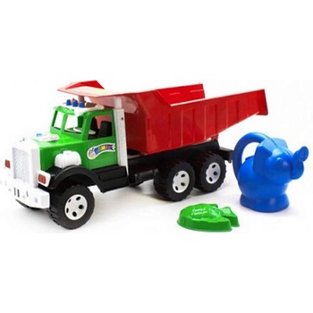 Голям камион с лейка и фигурка за пясък
