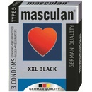 Masculan XXL Black 3 ks