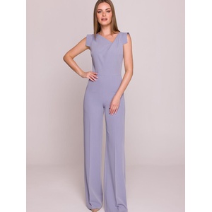 Stylove Дамски гащеризон къс крачоли тип рокля модел 214672 Stylove