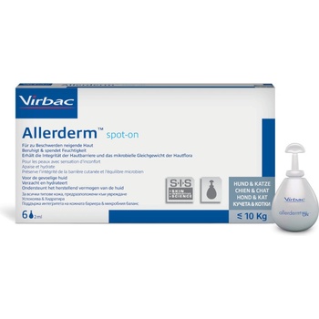 Virbac Allerderm Spot-On 6 x 4 ml