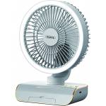 Rosberg Настолен USB вентилатор Rosberg R51760L, 5W, 18 см, 5 скорости, Type-C, Бял (R51760L) - topmarket