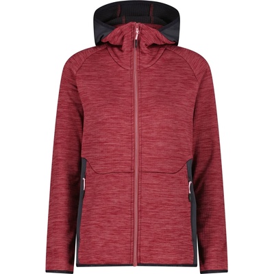 CMP Дамско поларено яке Cmp Women's Jacket Fix Hood Fleece jacket - Peony Melange - размер 36 (EU) (105-6202-0312)