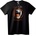 NOONEBRAND Тениска с див карикатурен лъв - 2XL, Black