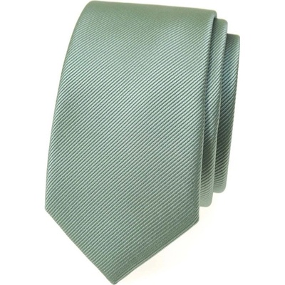 Avantgard Kravata Slim Lux 571-22380 zelená – Zboží Mobilmania